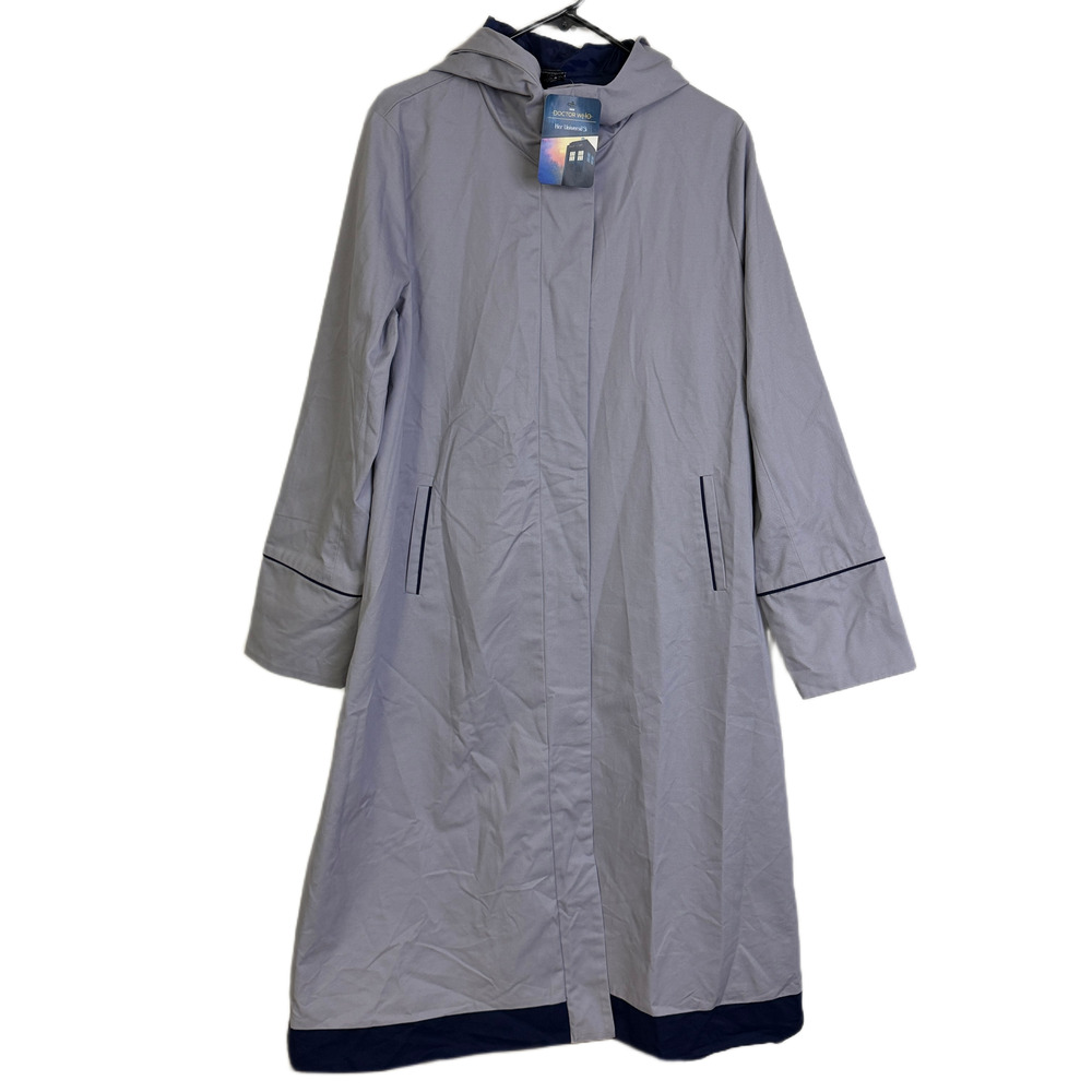 BBC Her Universe 13th DOCTOR WHO Thirteenth Cosplay Costume Gray Trench Coat XL